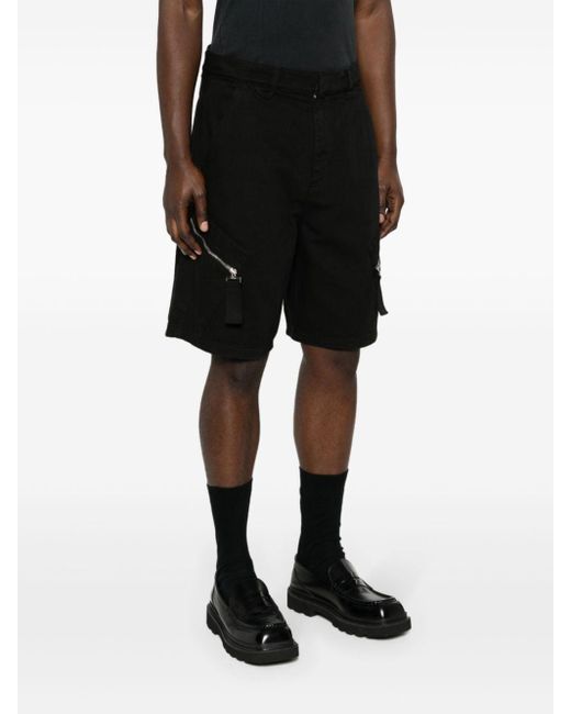 Jacquemus Le Short Marrone Bermuda Shorts Black In Cotton for men