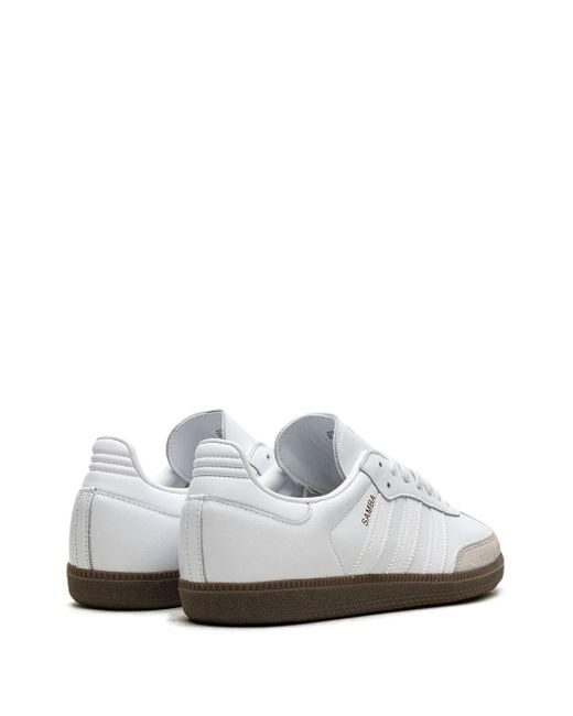 Adidas Samba Og "double White Gum" Sneakers