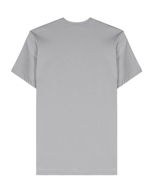Comme des Garçons Gray Printed T-shirt Men Grey In Cotton