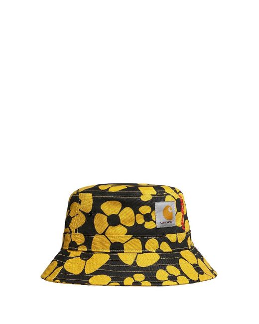 Marni Yellow Carhartt X Bucket Hat In Cotton
