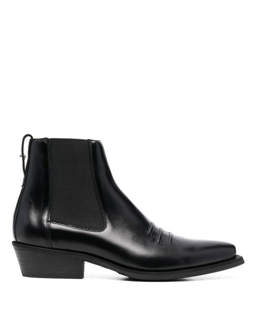 Our Legacy Slip-on Cuban Heel Boots in Black for Men | Lyst