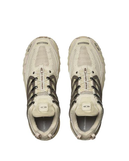 Salomon White Acs Pro Desert Sneakers Beige In Fabric for men