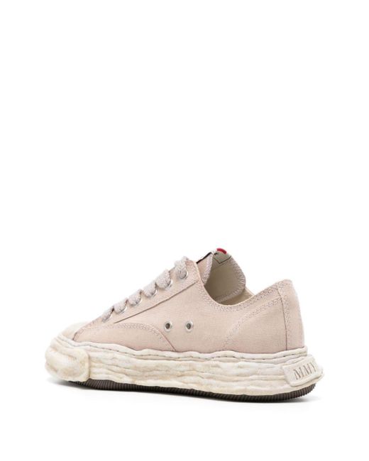 Maison Mihara Yasuhiro Pink Peterson23 Canvas Lace-up Sneakers