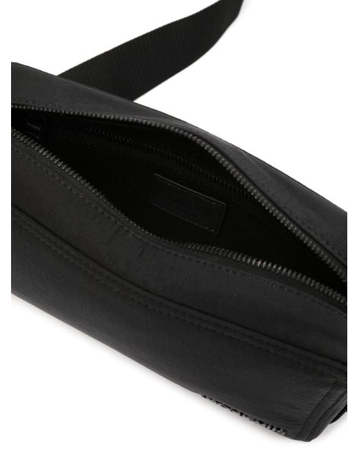 Jacquemus Le Cuerda Horizontal Bag Black In Leather