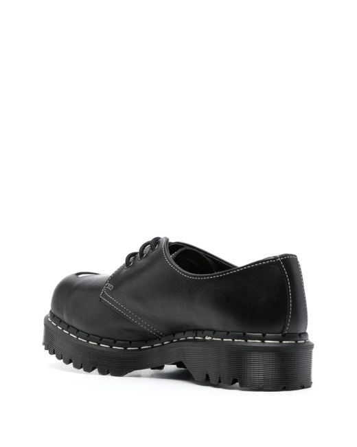 Dr. Martens 1461 Bex Overdrive Derby Shoes Black In Leather