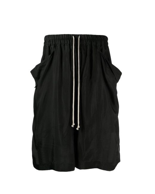 Rick Owens Lido Boxers Black In Cupro for men