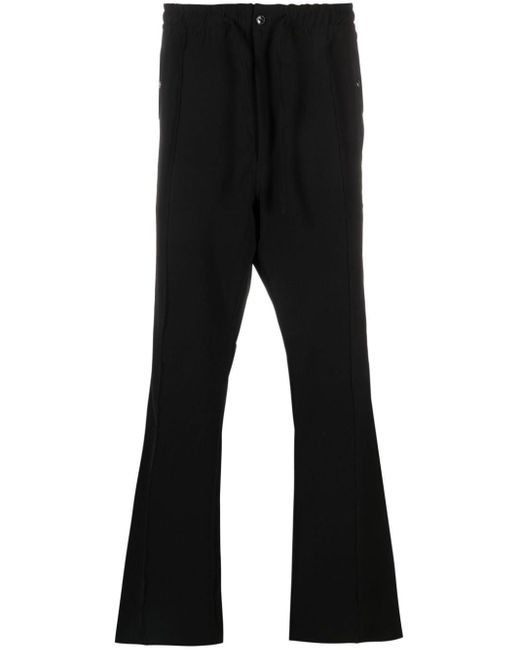 Needles Piping Cowboy Trousers Men Black In Rayon for men