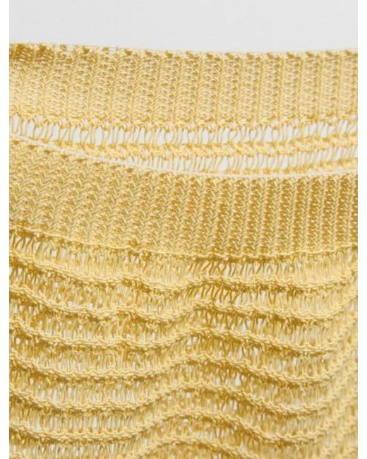 Paloma Wool Yellow Moon Skirt Yelloe In Cotton