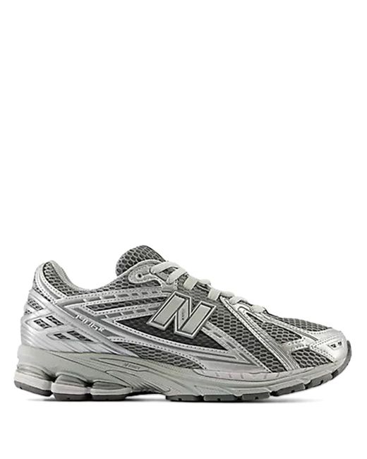 New Balance Gray 1906r Sneakers Silver In Leather