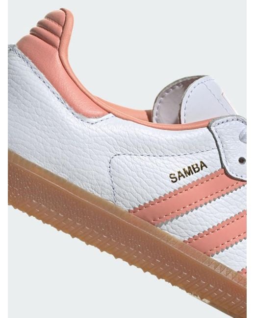 Adidas Samba Og Sneakers Men White In Leather