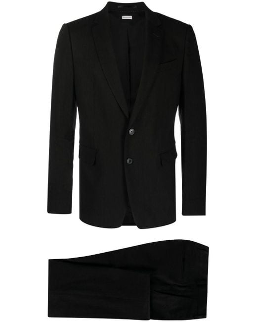 Dries Van Noten Kayne Suit Black In Cotton for men
