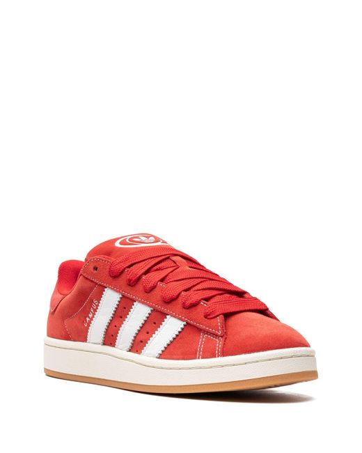 Adidas Campus 00s Sneakers Men Red In Suede