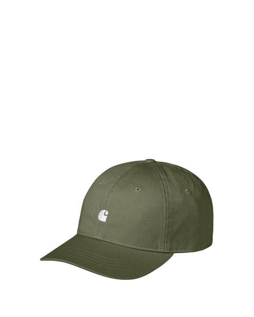 Carhartt Madison Logo Cap Army Green In Cotton