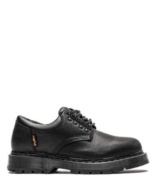 8053 Laced Up Black In Leather