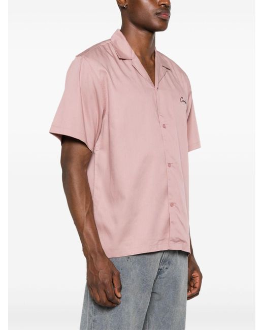 Carhartt Pink Delray Twill Shirt for men
