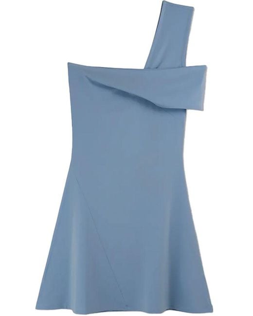 Paloma Wool Blue Howa Dress Blu In Viscose