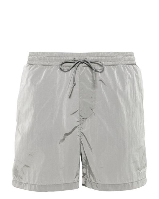 Carhartt Gray Tobes Swimsuit Short Men Grey In Polyester