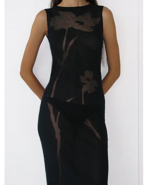 Paloma Wool Black Sabado Dress