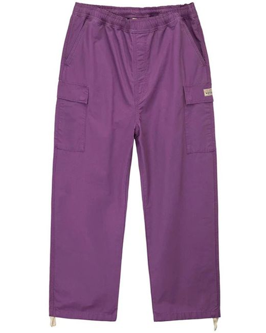 Stussy Ripstop Cargo Pant Purple