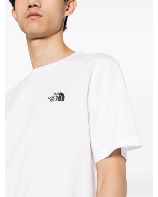 The North Face U The 489 T-shirt White In Cotton for men