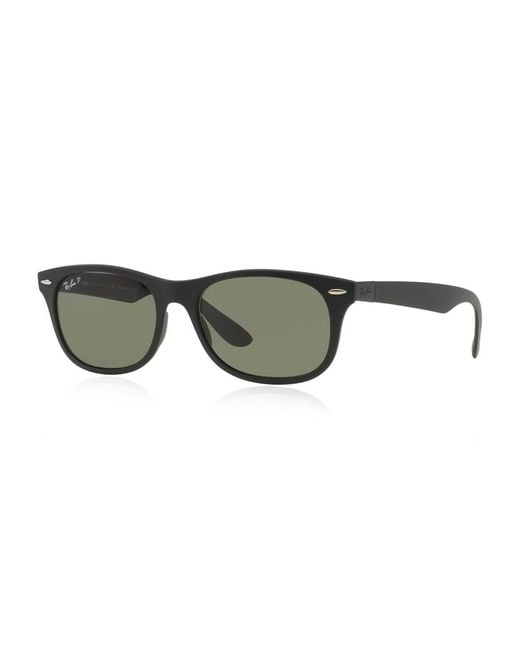 Ray-ban New Wayfarer Liteforce Sunglasses in Black | Lyst