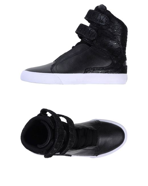 Supra Black High-tops & Trainers for men