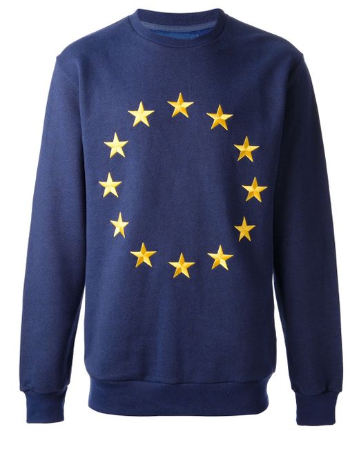 Etudes Studio Blue Europe Sweatshirt for men
