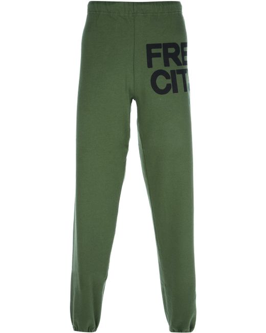 Printed Sweatpants in Green for Men | Lyst