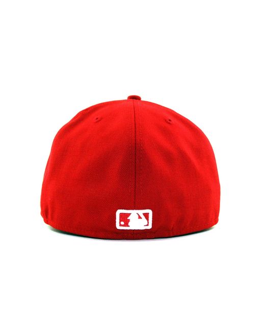 KTZ Washington Nationals C-dub 59fifty Cap in Orange for Men