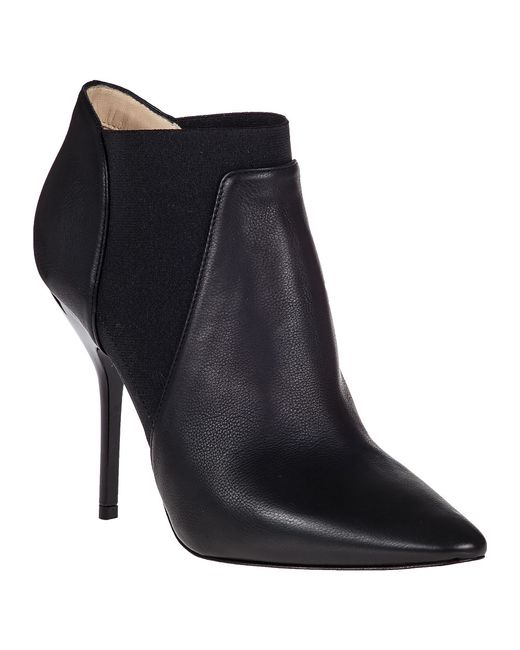 Jimmy Choo Deluxe Bootie Black Leather