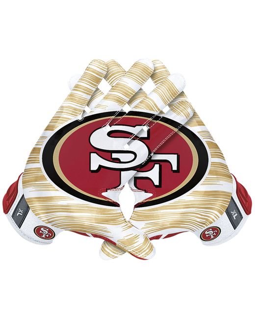 49ers nike football gloves