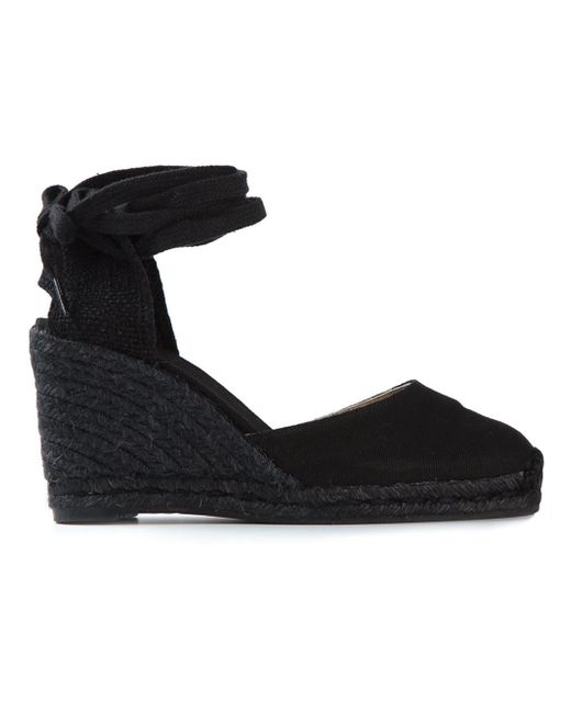 UGG Black Leather Wedges w/Removable Straps NEW NWT | Black leather wedges, Wedges shoes low 