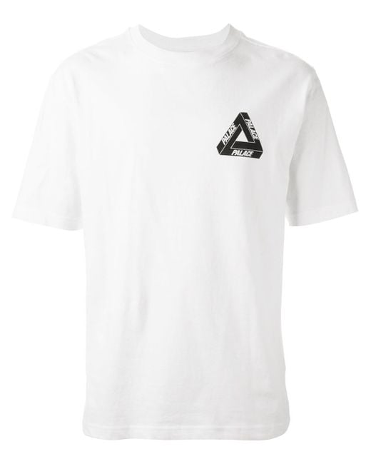Palace White Logo T-Shirt for men