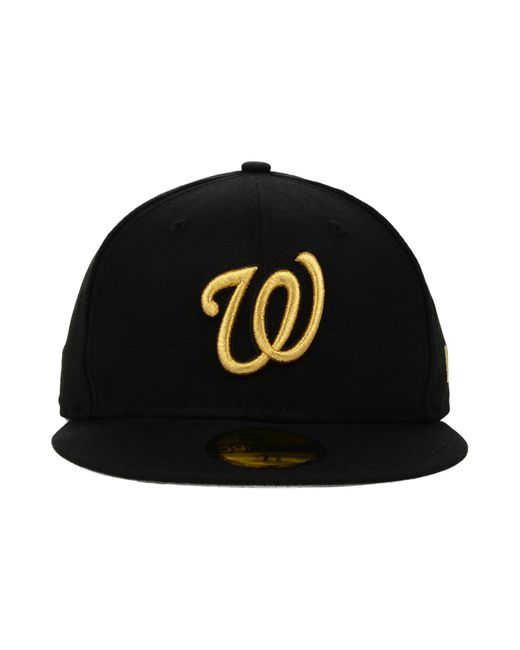 KTZ Washington Nationals Gold 59fifty 