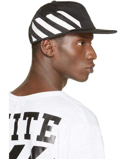 Off white cheap black baseball cap