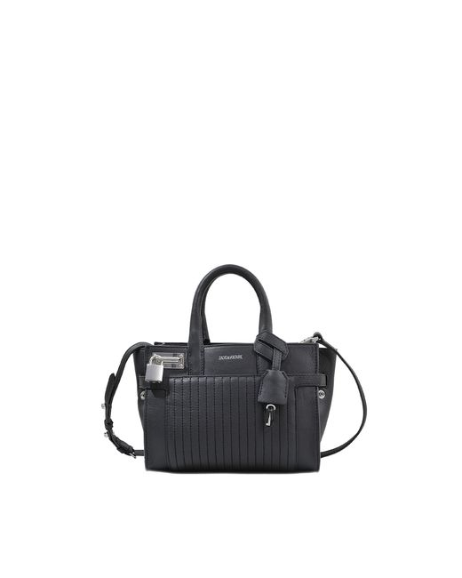 Zadig & Voltaire Xs Candide Bag in Black | Lyst