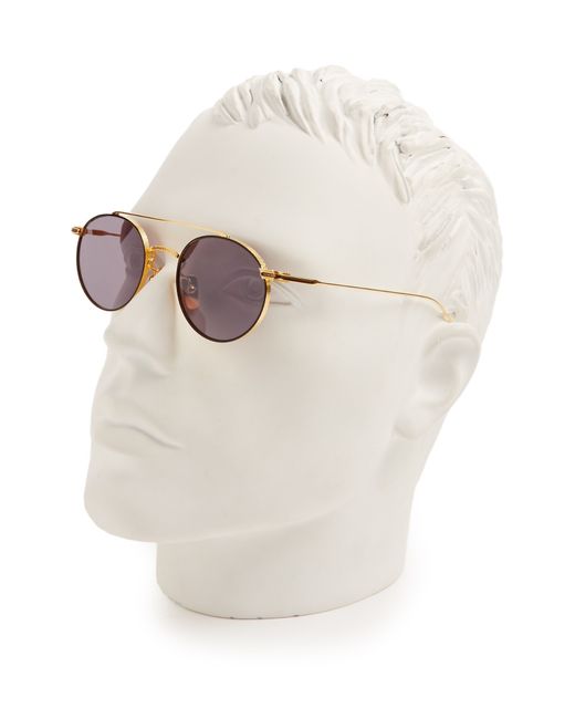 middag Monet tempo Dita Eyewear Journey Gold-plated Sunglasses in Metallic for Men | Lyst