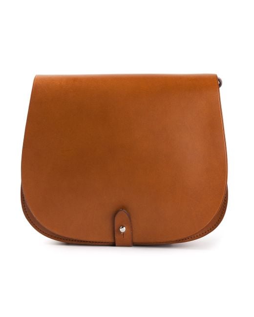 Ralph Lauren Black Label Brown Classic Saddle Bag