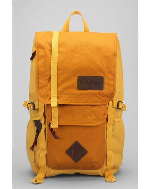 Jansport Hatchet Backpack in Yellow for Men | Lyst