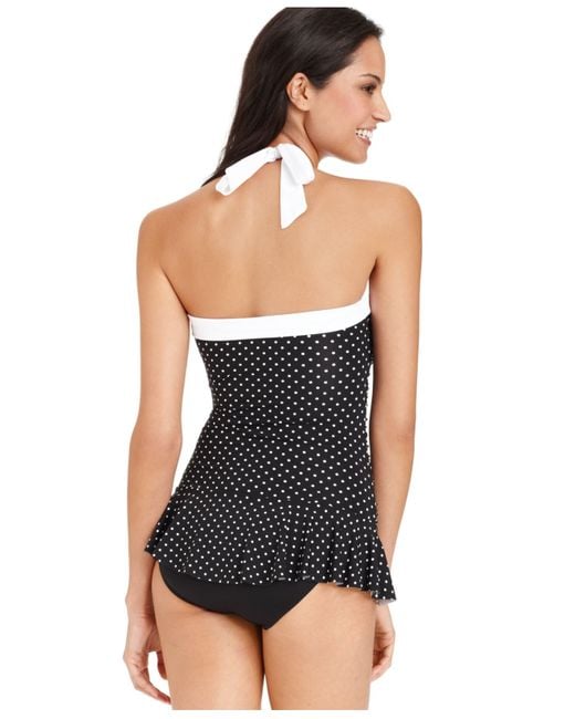 Ralph lauren polka dot swimsuit clearance