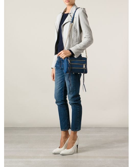 Rebecca minkoff three zip crossbody deals