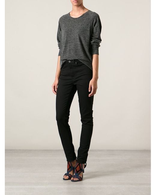 Acne Studios 'Pin Black' Skinny Jeans | Lyst