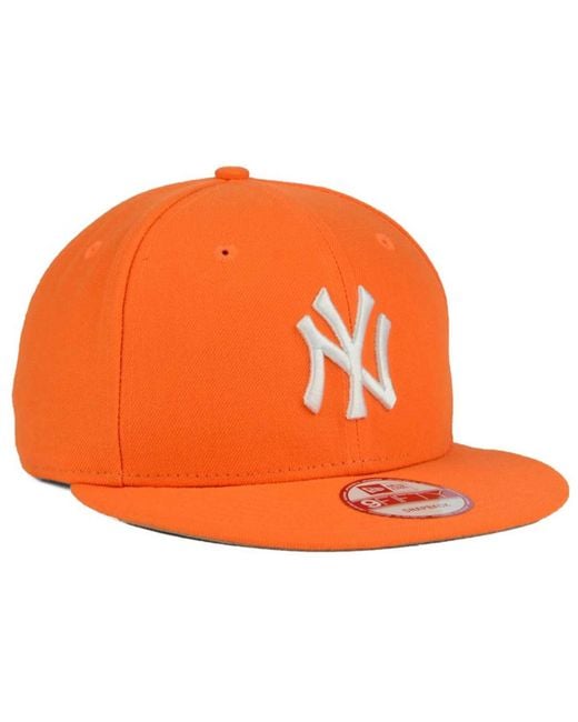 Orange new cheap york yankees hat