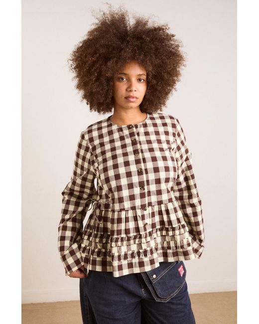 Damson Madder Blue Madison Blouse