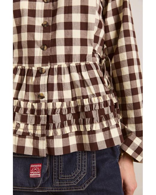 Damson Madder Blue Madison Blouse