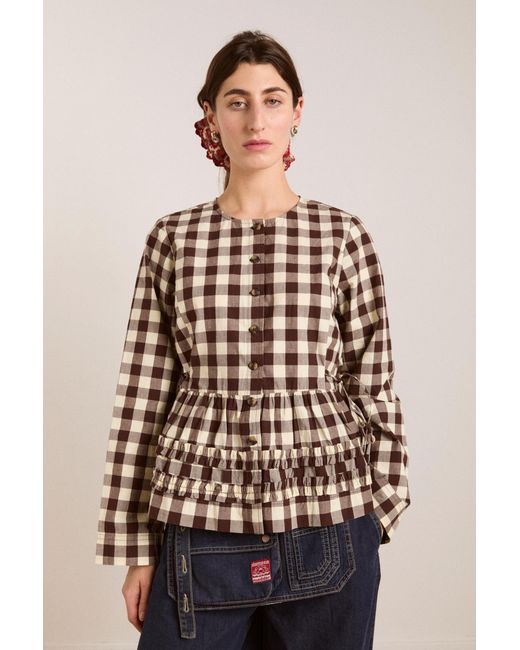 Damson Madder Blue Madison Blouse