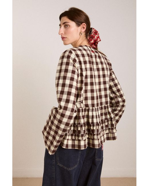 Damson Madder Blue Madison Blouse