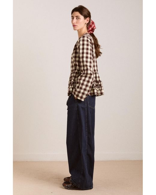 Damson Madder Blue Madison Blouse