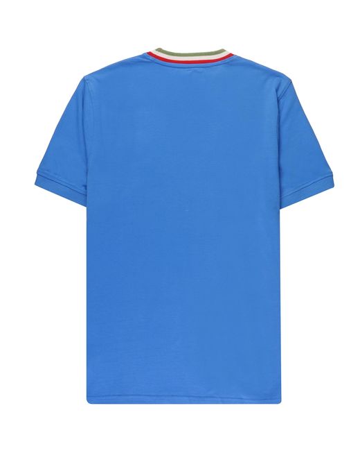 Sergio Tacchini Blue Rainer Short Sleeve T-shirt for men