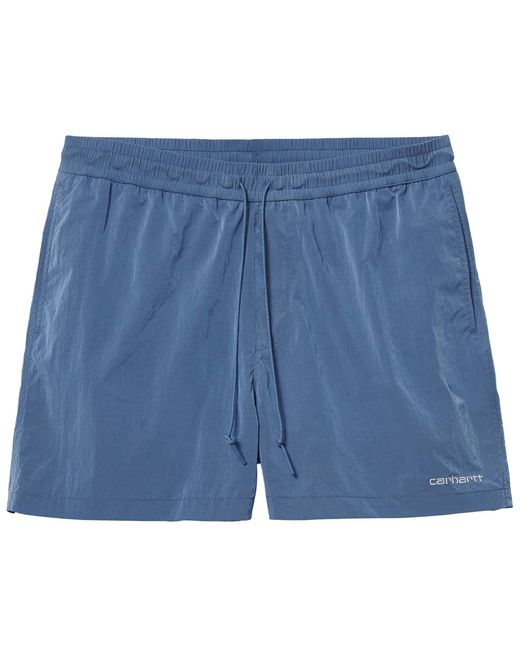 Carhartt Blue Tobes Swim Shorts for men